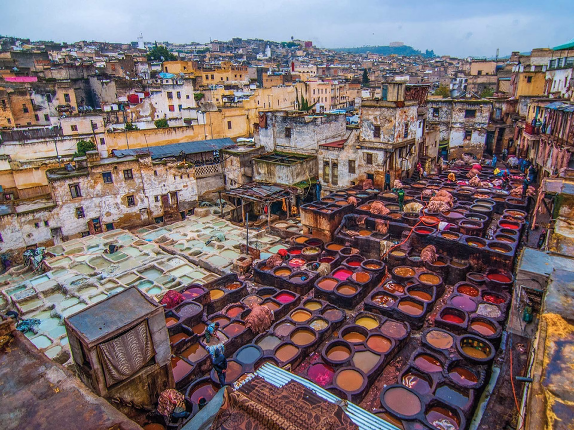 Things to see in Fes – panoramic view of the historic medina